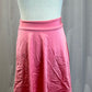 Peach Pink Knee Length Skirt