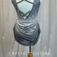 Grey Ombre Mesh Leotard