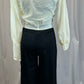 Black and Ivory Dress Shirt Unitard