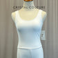 *Brand New* White Fully Lined Biketard