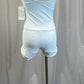 *Brand New* White Fully Lined Biketard