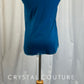 *Brand New* Deep Teal Mesh Tunic and Leotard Two Piece Set