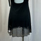 *Brand New* Black Mesh Dress -Rhinestones
