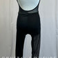 *Brand New* Black Lycra and Mesh Color Block Unitard