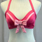 *Brand New* Pink Two-Tone Bow Bra Top and Brief Two-Piece Set