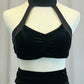 *Brand New* Black Velvet Top and Pant Two-Piece Set