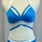 *Brand New* Blue and Silver Top and Brief Two-Piece Set