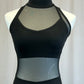 *Brand New* Black Mesh Sleeveless Unitard