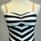 *Brand New* Black and White Chevron Leotard