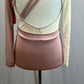 *Brand New* Rose Pink and Ivory Mesh Floral Long Sleeve Leotard