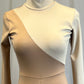 *Brand New* Tan and Taupe Colorblock Long Sleeve Unitard