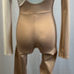 *Brand New* Tan and Taupe Colorblock Long Sleeve Unitard