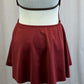 *Brand New* Burgundy Mock Neck Open Back Dress