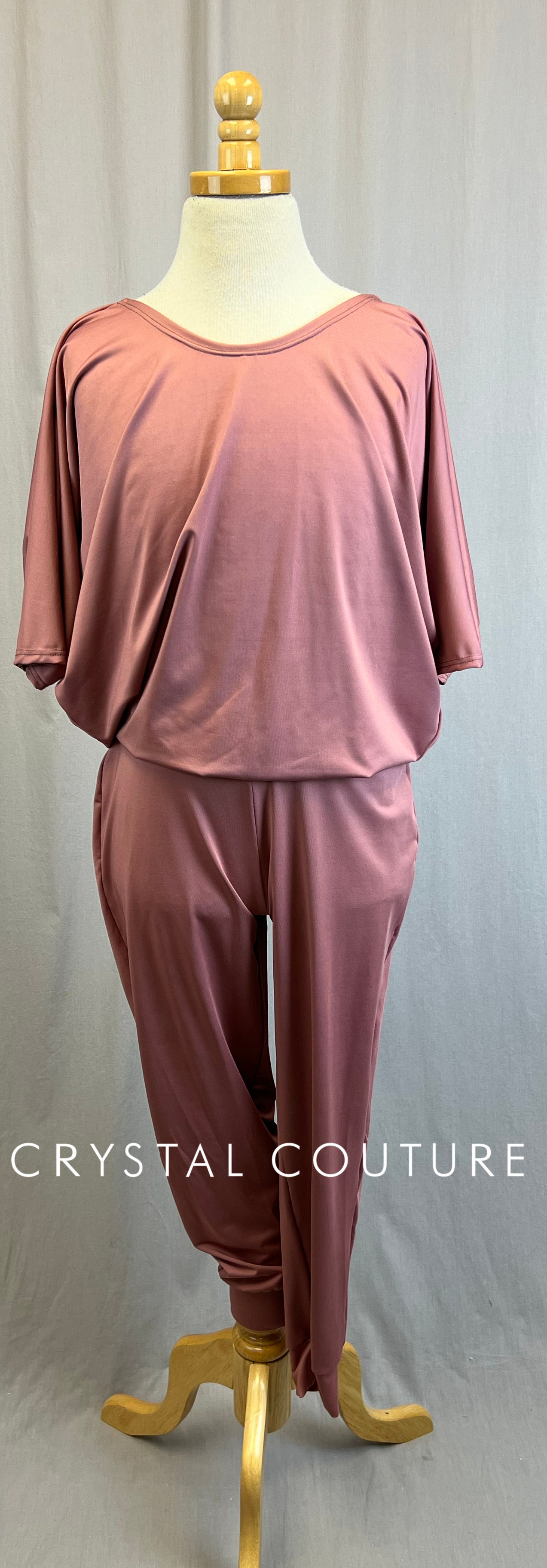 *Brand New* Dusty Pink Blousy T-Shirt Unitard