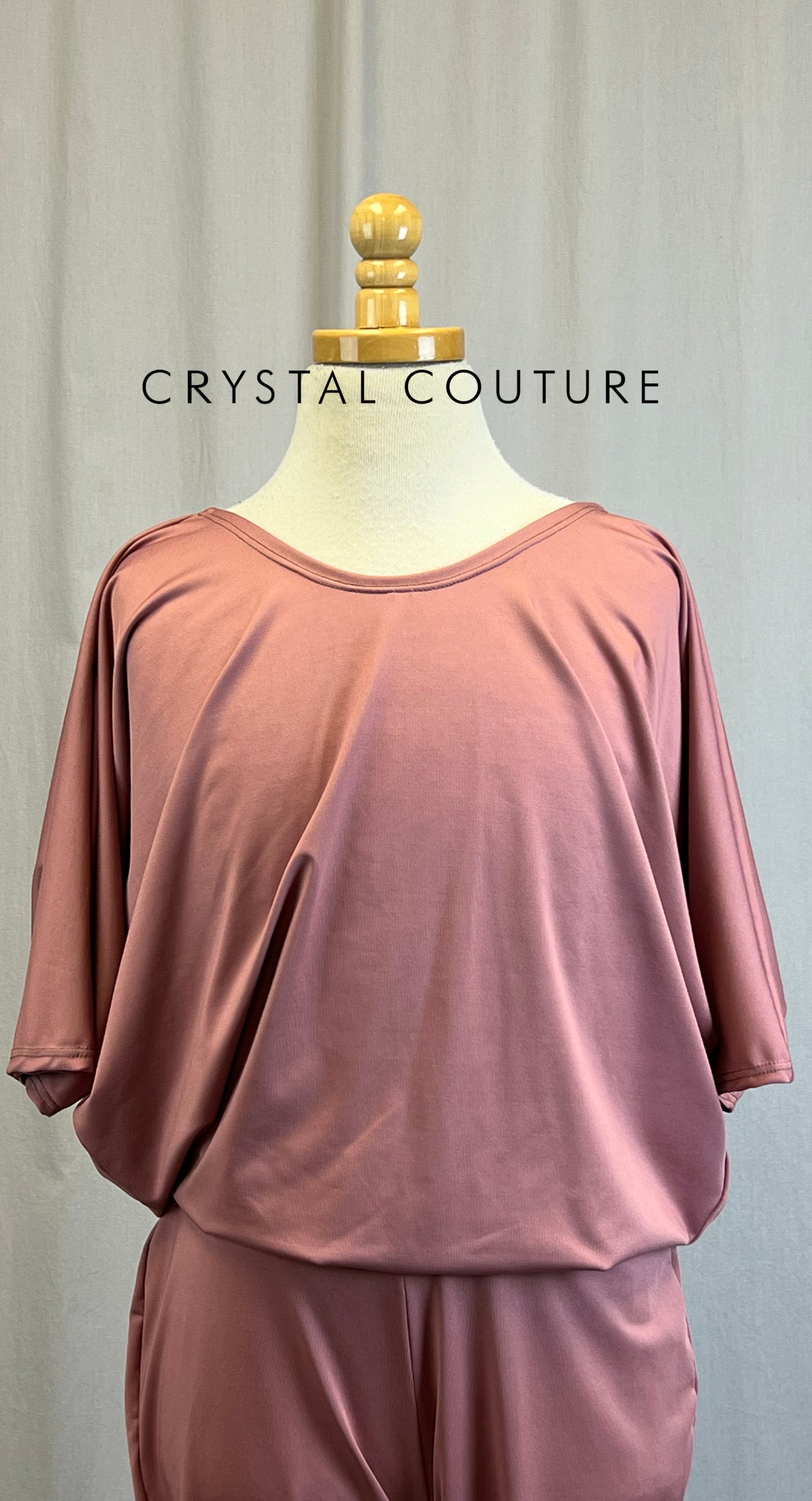 *Brand New* Dusty Pink Blousy T-Shirt Unitard