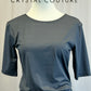 *Brand New* Dark Gray T-Shirt Unitard