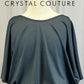 *Brand New* Slate Gray Blousy T-Shirt Unitard