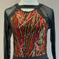 *Brand New* Black, Red and Gold Fringe Sequin Dress - Accessories