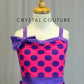 *Brand New* Pink and Purple Polka-Dot Tutu Dress
