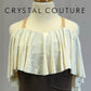 *Custom* Brown and Ivory Ruffle Top Legging Unitard