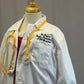 Custom Doctor Dance Red Leotard and White Coat-Rhinestones - Accessories