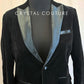 Black Velvet Tuxedo Jacket and Pant Set