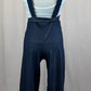 White and Denim Leotard and Pant Set