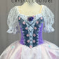 *Custom* Purple Velvet and White Chiffon Giselle Inspired Ballet Dress