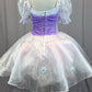 *Custom* Purple Velvet and White Chiffon Giselle Inspired Ballet Dress
