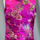 Custom Pink Asian Inspired Dress with Mandarin Collar - Rhinestones