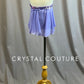Custom Purple Halter Two Piece - Appliques and Rhinestones