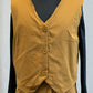 Tan Vest and Pants with Black Mock Neck