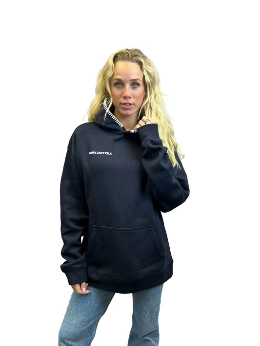 Sorry, Can’t Talk. It’s Comp Day Hoodie