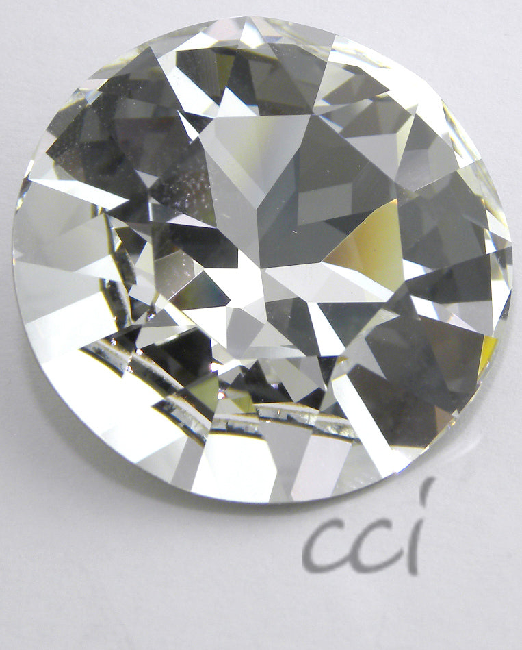 Crystal - Round Chanton Fancy Stone #1201