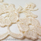 Ivory Floral Lace Embroidered Applique
