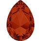 Red Magma - Pear Fancy Stone #4327