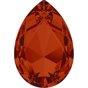 Red Magma - Pear Fancy Stone #4327