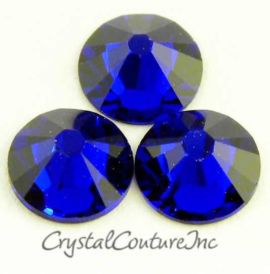 Swarovski 2058 Rhinestone Cobalt Blue Tube