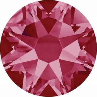 Swarovski 2088 Rhinestone Indian Pink  Tube