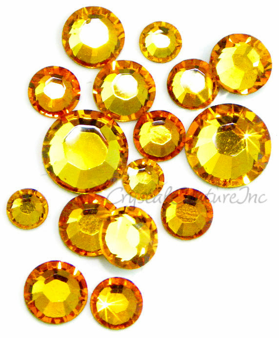 Swarovski 2058 Rhinestone Topaz Dozen