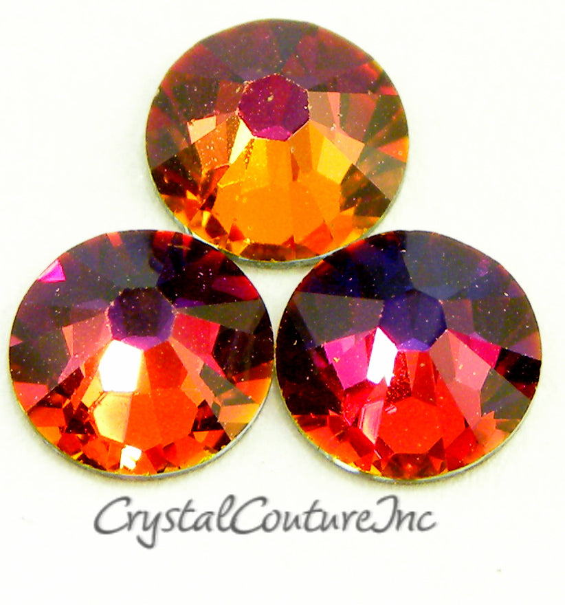Swarovski 2058 Rhinestone Volcano Crystal Tube – Crystal Couture