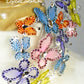 Royal Blue Woven Corset and Soft Romantic Tutu - Swarovski Rhinestones