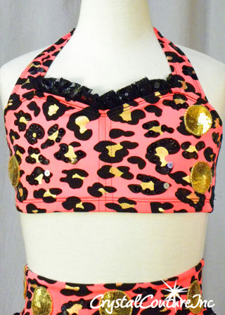 Black and Pink (attached to our black bra)
