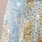 Lt Blue Connected 2 Ppb Bra-Top with Trunk/Asymmetrical Lace Skirt - Asymmetrical Skirt - Swarovski Rhinestones