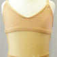 Custom Nude Mesh Body Suit with Lycra Crop Top and Trunks