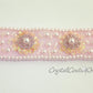 Lt Pink Pearl/Bead/Sequin Trim - per yard