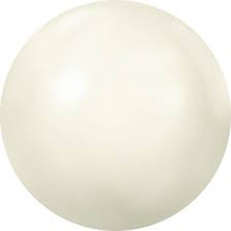 Swarovski 2080/4 Flatback Pearl Nacre Tube