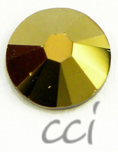 Swarovski 2058 Rhinestone Dorado Crystal Package