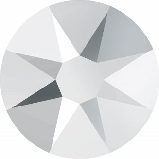 Swarovski 2058 Rhinestone Lt Chrome Tube